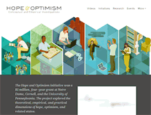 Tablet Screenshot of hopeoptimism.com